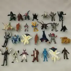 ウルトラマンティガ ガイア ウルトラ怪獣シリーズ タグ付きソフビ