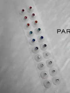 耳ツボジュエリー★正規SWAROVSKI★輝き◎ステンレス製20粒