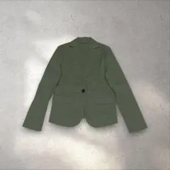 定価8590 ZARA テーラードジャケット カーキ - メルカリ