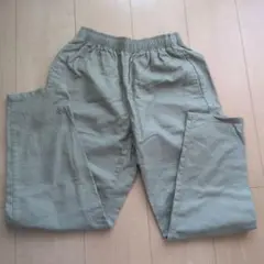 GU 150cm オリーブ ロングパンツ