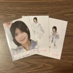 櫻坂46 生写真　5thツアー Addiction シルバー衣装　大沼晶保