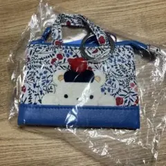 新品未使用】familiar ミニデニムバッグ ネイビー ☆人気 - メルカリ