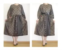 2025年最新】龍郷大島紬リメイクワンピースの人気アイテム - メルカリ