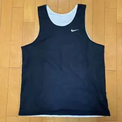 NIKE ナイキ　00s タンクトップ　L リバーシブル　ブラック ホワイト