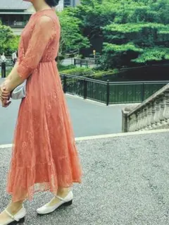 green label relaxing オケージョンドレス