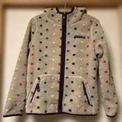 CUBE SUGAR ボアブルゾン　ジャケット　ジャンパー　水玉　ドット柄