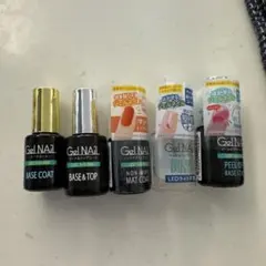 100均ジェル GelNail ネイルベースコート・トップコートセット