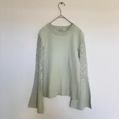 TORRAZZO DONNA ライトグリーン 長袖トップス