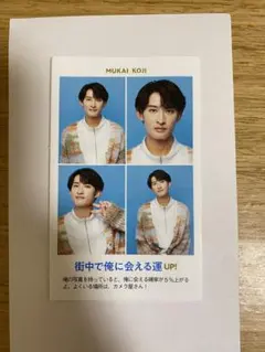 snow man 向井康二　証明写真