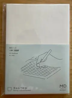 未使用新品 ミドリ MDノート 文庫判方眼罫B15378006 （1点）のサムネイル