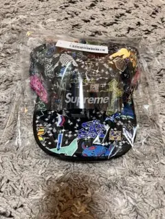 Supreme AOl Embroidered Camp Cap 