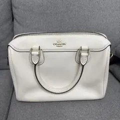 COACH コーチ ハンドバッグ ホワイト