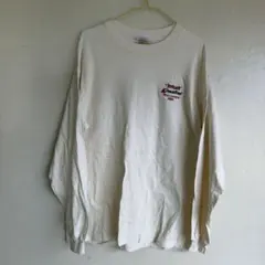 Hanes BEEFY-T 長袖Tシャツ 2000年企業ロゴのサムネイル
