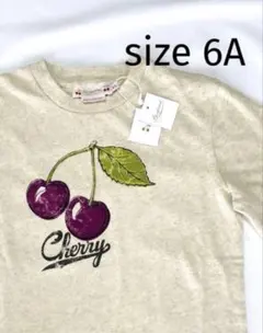 ボンポワン　チェリーTシャツ　Bon point 6Aのサムネイル