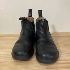 Blundstone 黒 レザー サイドゴアブーツ17.5〜18cm