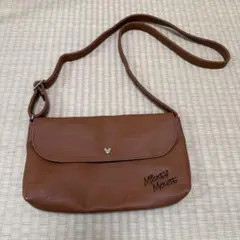 ミッキーマウス ショルダーバッグ ブラウンのサムネイル