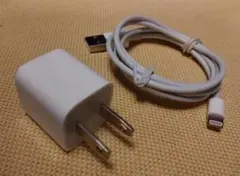 Apple純正 充電器＋ケーブル　USB - Lightning