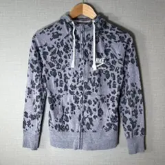 【NIKE】レオパード柄 フルジップパーカー
