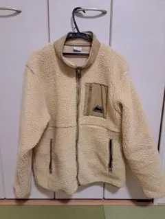 FIRSTDOWN フリースジャケット LL クリーム