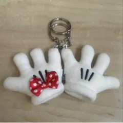 東京ディズニーリゾート ミニー ミッキー グローブ キーホルダー