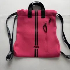 PGG ゴルフバッグ ピンク 新品未使用品 パーリーゲイツ]PG is PG キャディバッグ (46インチ対応) (UNISEX