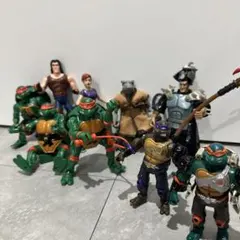 ミュータントタートルズ　フィギュアセット