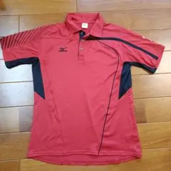MIZUNO　テニス　ウェア　O　メンズ　ミズノ　Tシャツ　半袖　赤