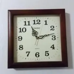 CASIO カシオ クォーツ 壁掛け時計 レトロ