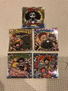 ワンピース 20周年シール 5枚セット