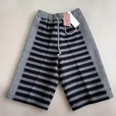 新品タグ付き冬用COMME CA ISM 膝下丈パンツ