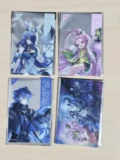 原神 フリンズ ラウマ アイノ アクリルスタンド、クリアファイル他