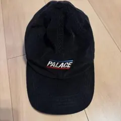 PALACE BASICALLY A CORD 6-PANEL BLACK