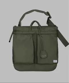 HYKE PORTER ヘルメットバッグ カーキ 新品未使用 中古・古着通販】PORTER (ポーター) HYKE (ハイク) ヘルメットバッグ