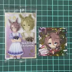 581 ウマ娘 ナリタタイシン カードとシール