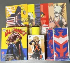 ヒロアカ　一番くじ D賞 爆豪 オールマイト ラストワン セット