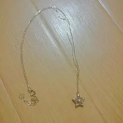 ヴァンドーム青山 ネックレスK10 ☆スター☆ リバーシブル