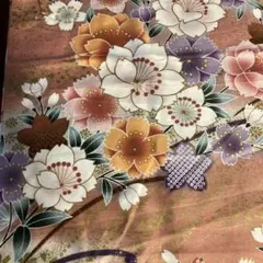 （12）和柄生地 はぎれ ピンク系 桜柄 ハンドメイド