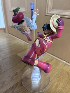 エッグヘッドルフィ＆ベガパンクフィギュア