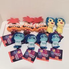 ディズニー インサイドヘッド ヨロコビ カナシミ シンパイ ぬいぐるみ セット