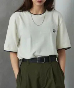 ［本日限定価格］CREPE PIQUE T-SHIRT M8585
