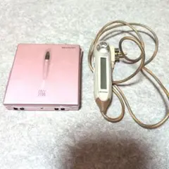 【ジャンク品】SHARP MDヘッドホンプレーヤー MD-ST66-P 本体