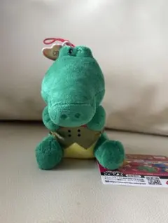 【タグ付・新品】たべっ子どうぶつTHE MOVIE マスコット ワニさん