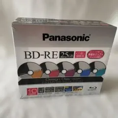 Panasonic BD-RE 25GB 10枚入り デザインディスク