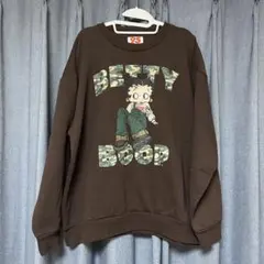 Betty Boop 裏起毛スウェット