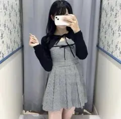 evelyn プリーツセットワンピース