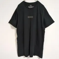 【ルームステイト】クルーネック 半袖 Tシャツ 黒 オーガニックコットン