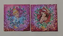 平成レトロ ディズニー シール シンデレラ アリエル