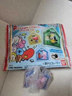 BT21 Package Charm(COOKY)&チョコボーロ