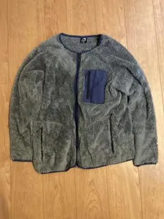 ノーカラー フリース