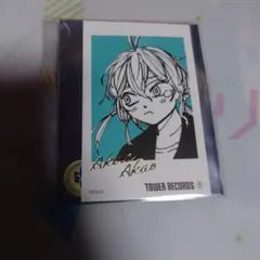 サカモトデイズ タワーレコードカフェ タワレコ ミニフォトカード　赤尾晶　②